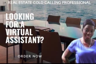 be your expert real estate cold calling virtual assistant