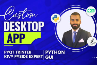 do python gui in pyqt pyqt5 kivy pyside tkinter qt for desktop application