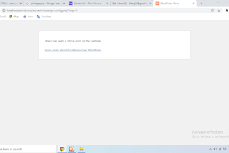 fix your crashed wordpress website