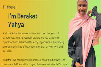provide general admin support tailored to your needs