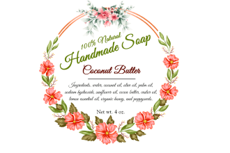 create soap bar label design and soap bar packaging design