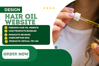 design private label clothing hair food hair extension essential oils website