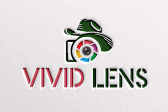 give creative logo about photography, videography, autograph and signature