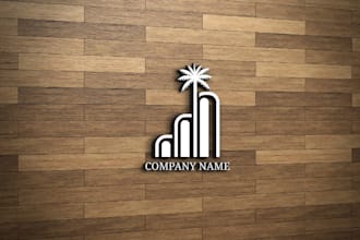create attractive real estate, contraction, building, clothing and boutique logo