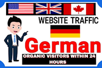 organic website traffic to increase sales UK,geramn
