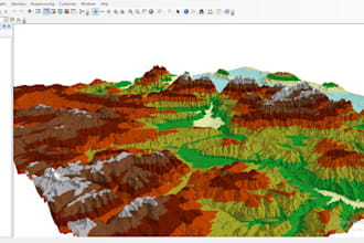 layout topo gps land survey point data into contour map autocad topo graph