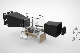 product design, 3d model, create stl and dxf files