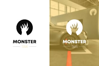 give excellent taxi, freight, towing and transport logo