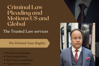 give legal consultation on criminal trial