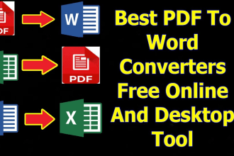 convert your pdf into editable word document in 1 hour
