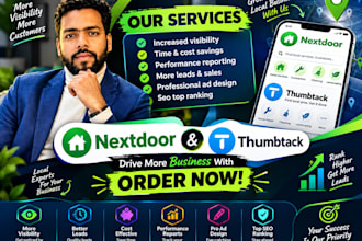 set up, optimize, and rank your thumbtack pro business