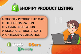 do shopify product listing upload or add products to shopify