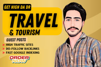 do travel and hotel guest post on high da traffic sites, travel guest posts