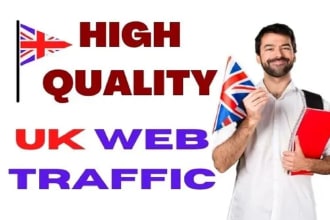 do organic website traffic to increase sales UK,USA
