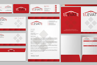do design business card, letterhead, and stationery items