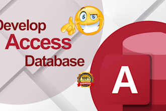 develop microsoft access database, assignments and projects