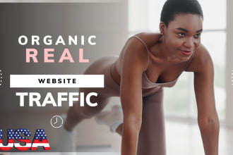 do organic website traffic to increase sales UK,USA