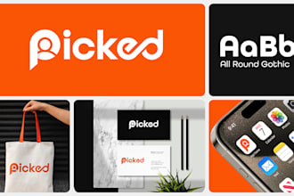 design modern minimalist and luxury business logo and brand identity