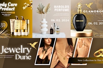 design premium elegant instagram post and story ads