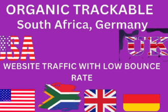 do organic USA,japan website traffic to increase sales