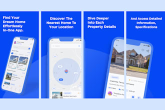 design app screenshots for the app store and google play store