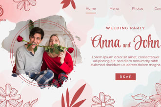 develop awesome event, wedding and photography websites