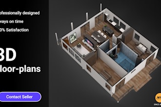 create 3d blueprints, layouts, plans, renders, views, visualizations