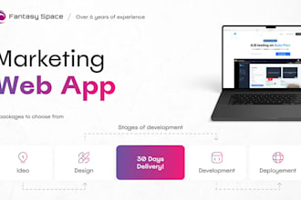 create a scalable web app for your marketing solution