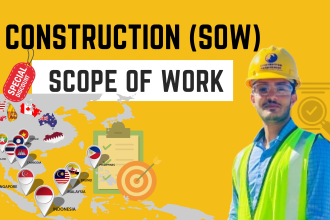 write detailed construction scope of work document