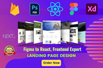 convert figma, xd, psd to react, next app and fix responsive bug on react app