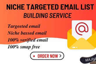 collect your niche targeted verified or bulk email list