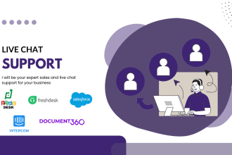 be expert sales and live chat support for your business