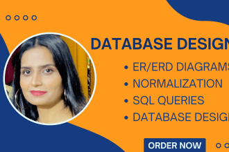 do database design, sql, erd and normalization