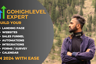 be your ghl expert for website, sales funnel and automations