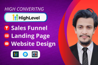 be gohighlevel sales funnel, landing page or gohighlevel expert