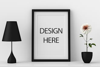 create frame mockups for your artwork