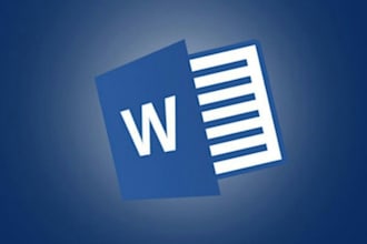 design letterhead,  CV , cover page and ms word work