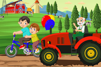 illustrate children book illustration and cover