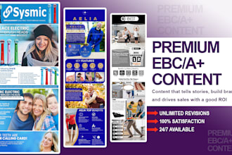 design amazon ebc and a plus content