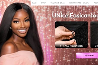 design hair extension shopify store hair extension website hair extension store