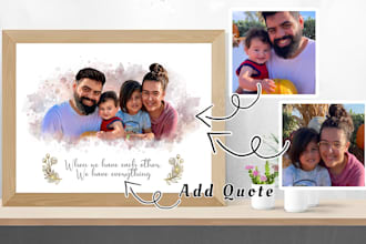blend, manipulate, and merge to family portrait