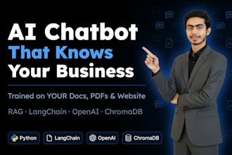 build a custom ai chatbot trained on your business data and docs