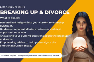 help to find clarity about breaking up or divorce situation