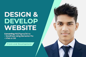 design, redesign, clone and duplicate your website and landing page by elementor