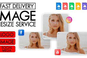 resize logo for facebook, twitter, instagram profile picture