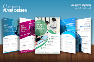 design flyer designs company profile annual report flyers