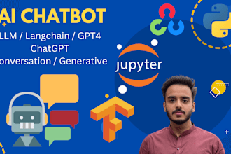 llm chatbot using langchain, gpt 4, llama and chatgpt