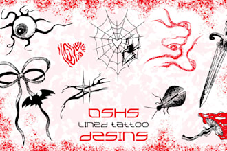 create unique custom tattoo designs