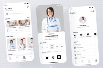 build doctor appointment booking app, hippa app, telemedicine app, ar app