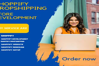 build a passive income to shopify dropshipping store